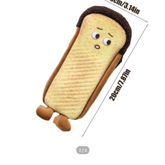 Other - 🤎 ▪️Toast bread 🍞 Pencil Case ✨️🤎